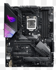 Asus Rog Strix Z390 - Asus Rog Strix Z390 E Gaming Png,Motherboard Png