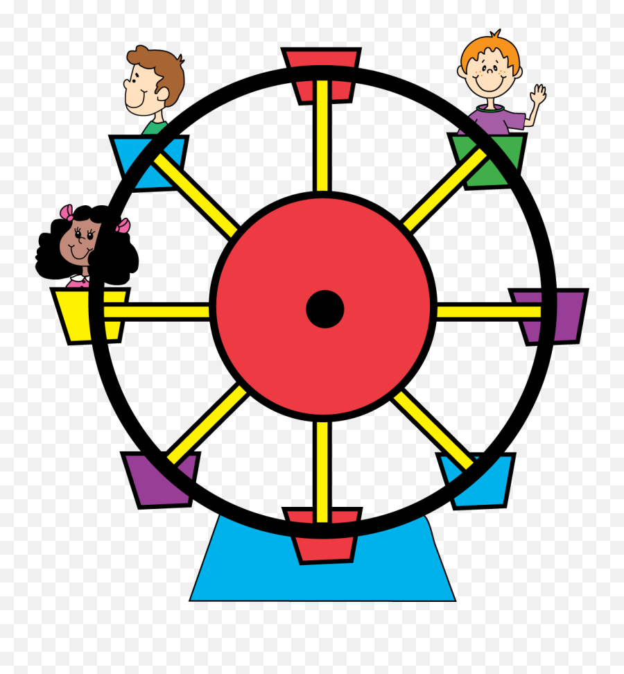 Giant Cliparts - Ferris Wheel Cart Clipart Png,Ferris Wheel Png