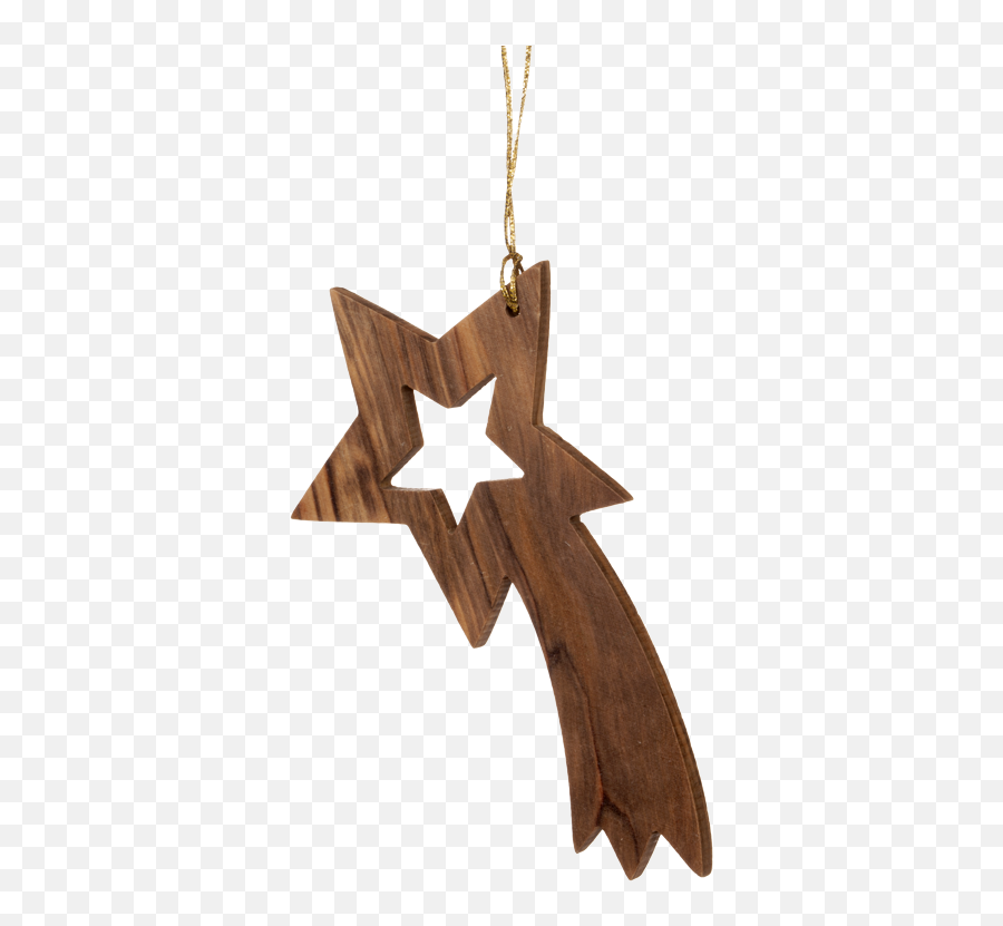 Star Of Bethlehem Olive Wood - Cross Png,Star Of Bethlehem Png