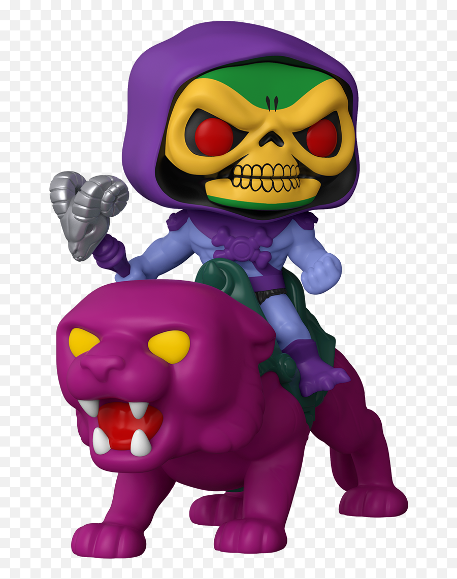 Motu - Skeletor On Panthor Funko Pop Png,Skeletor Transparent