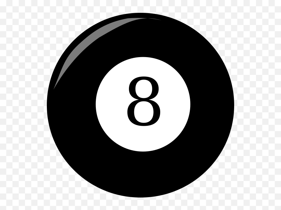 Library Of Stock 8 Ball Png Files Clipart Art 2019 - Number,Pool Ball Png