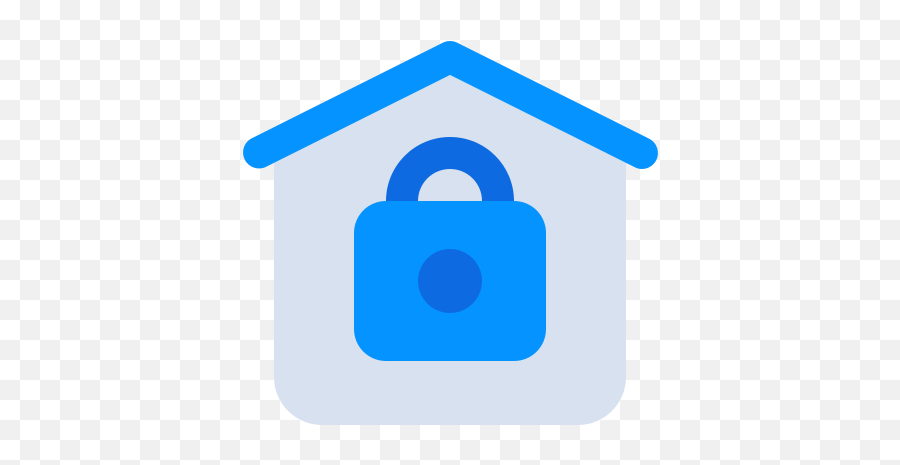 Home House Internet Lock Locked Padlock Security Free - Modern Security System Icon Png,Security Icon Png