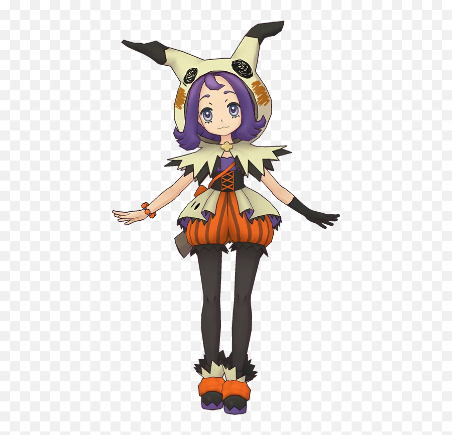 Acerola - Sync Pair Pokémon Masters Ex Pokemon Masters Acerola Mimikyu Png,Mimikyu Transparent