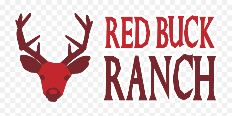 Logo Design For Red Buck Ranch - Language Png,Deer Hunting Logo
