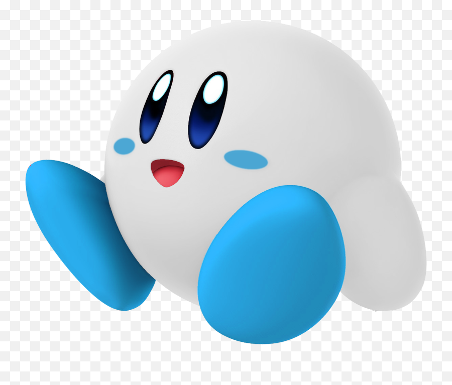 Kirbyu0027s Adventure Nes Ice Kirby Super Smash Bros Wii U - Pontoon Bar Png,Kirby Icon