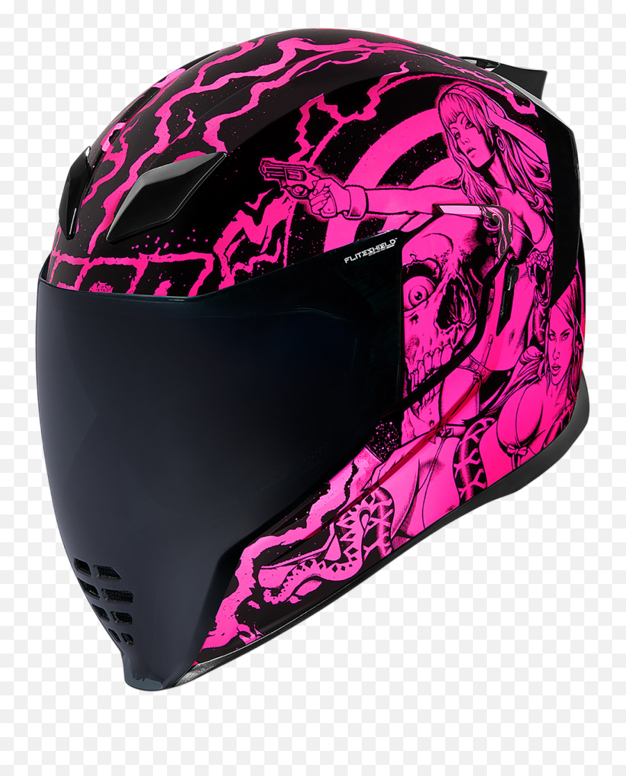 Icon Adult Street Airflite Pleasuredome Redux Helmet Pink Lg - Pleasuredome Airflite Png,Adult Icon
