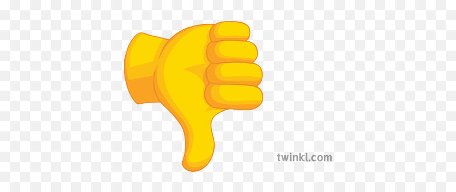 Thumbs Down Emoji Texting Symbol Icon - Icon Thumbs Down Sign Png,Thumb Down Icon