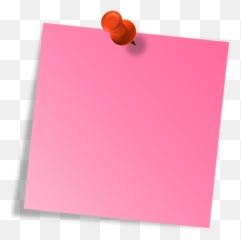 Pink Post It Png 4 Image