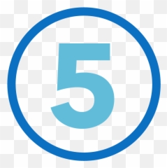 Adversary Key West Fl Onboarding - Number 5 Png Blue