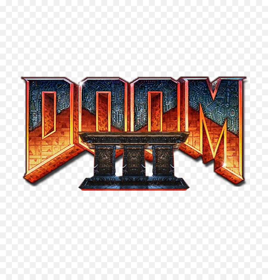 Download Hd Doom 3 Logo Png - Doom 2 Logo Png,Doom Logo Png