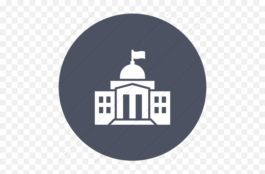 Blue Gray Iconathon Federal Government Icon - Church Finance Meeting Png,Government Icon Transparent