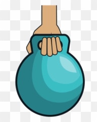 Kettlebell Weight Lifting Icon - Money Bag png