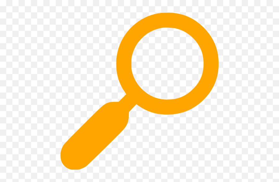 Orange Search 2 Icon - Free Orange Search Icons Red Search Icon Png,Web Search Icon