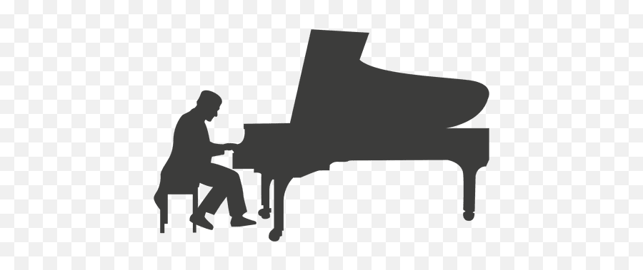 Transparent Png Svg Vector File - Pianist Silhouette Png,Piano Transparent