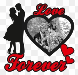 Love Forever Frame - Png Text Hd