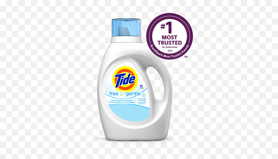 Tide Free And Gentle Liquid Laundry Detergent Products - Tide Tide Free And Gentle Bleach Png,True Icon Of Sin