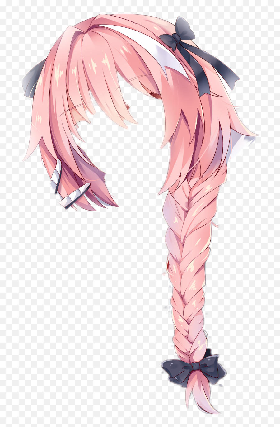 Astolfo - Sticker By Avery Harvey Transparent Astolfo Hair Png,Astolfo ...