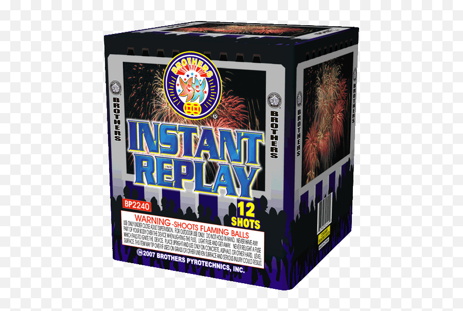 Brothers Pyrotechnics Bp2240 Instant - Brothers Fireworks Png,Instant Replay Png