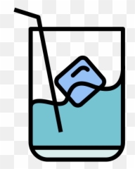 Cold Brew Drink Glass Ice - Iced Tea Icon Png