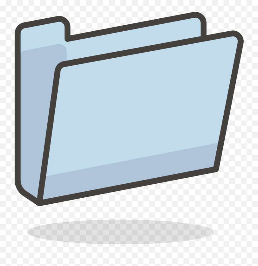 File730 - Openfilefoldersvg Wikimedia Commons Folder Emoji Png,Folder Icon Clip Art