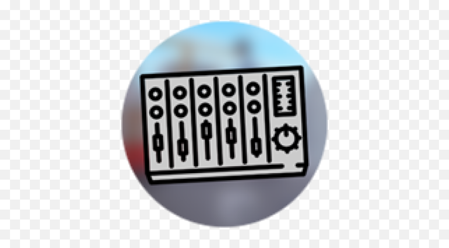 Radio Mixer - Roblox Audio Mixer Clipart Black And White Png,Audio Mixer Icon