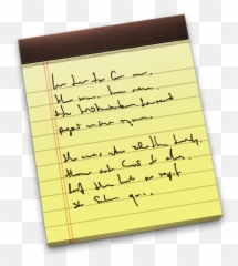 Notes Icon - Easter Eggs MacRumors Forums Os X png