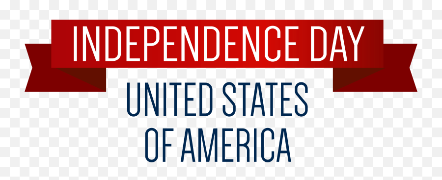 Usa Independence Day Banner Png Clip Art Image - Clip Art Oklahoma City Memorial Marathon,Independence Png
