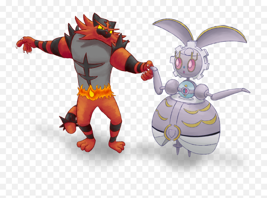 Beauty And The Beast A Battle Spot Special Season 1 Team - Pokemon Incineroar Beast Png,Incineroar Png