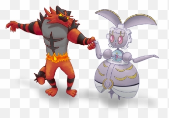 Beauty And The Beast A Battle Spot Special Season 1 Team - Pokemon Incineroar Beast Png,Incineroar Png