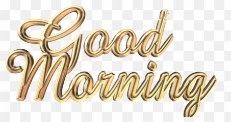 Png Transparent Good Morning - Text