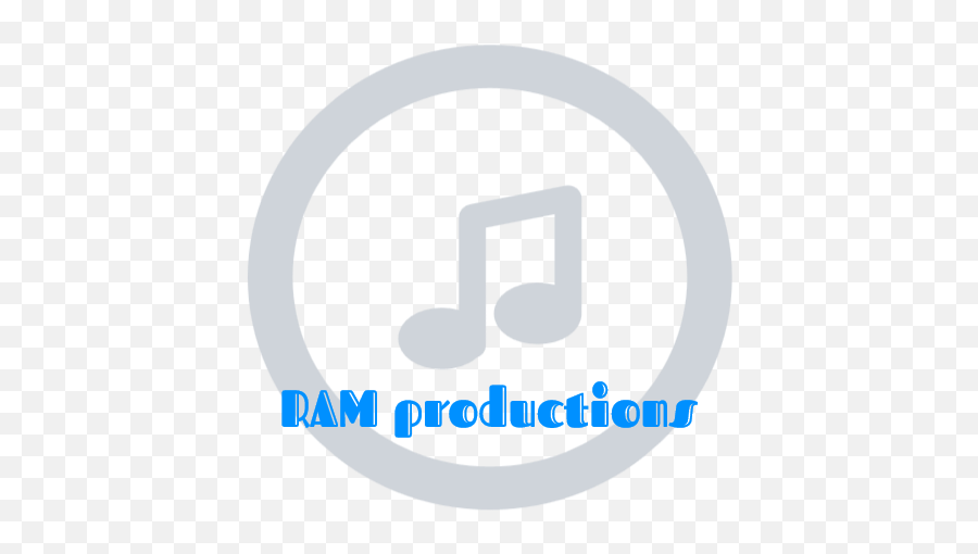 Ram Productions Potential Record Label Logou0027s - Circle Png,Music Note Logo