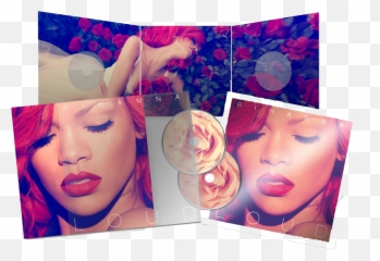 Rihanna - Loud Text Images Music Video Glogster Edu Rihanna Loud Album Cover Png,Rihanna Png