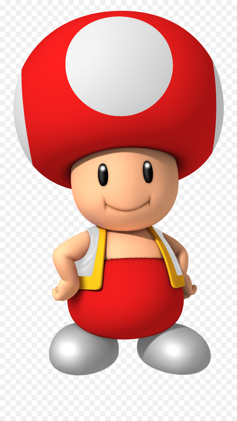 Mario Mushroom Vector - Red Toad From Mario Png,Mario Transparent