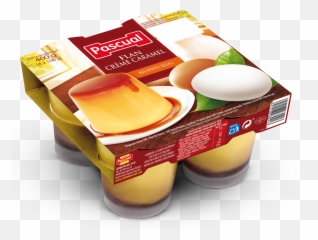 Download Hd Flan De Huevo Pascual Transparent Png Image - Flan De Huevo Pascual,Flan Png