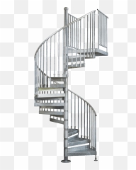 Models Trex Spiral Stairs - Transparent Round Png