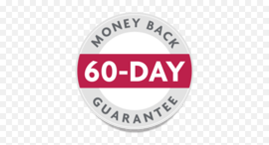 60 Day Money Back Guarantee Png - Plexus 60 Day Money Back Guarantee,Money Back Guarantee Png