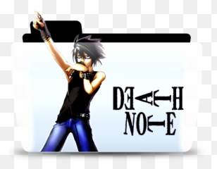 Deathnote Ryuzaki Folder File Free Icon Of Colorflow Icons - Transparent Note png