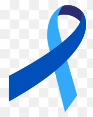 Blue Cancer Ribbon Png Image - Prostate