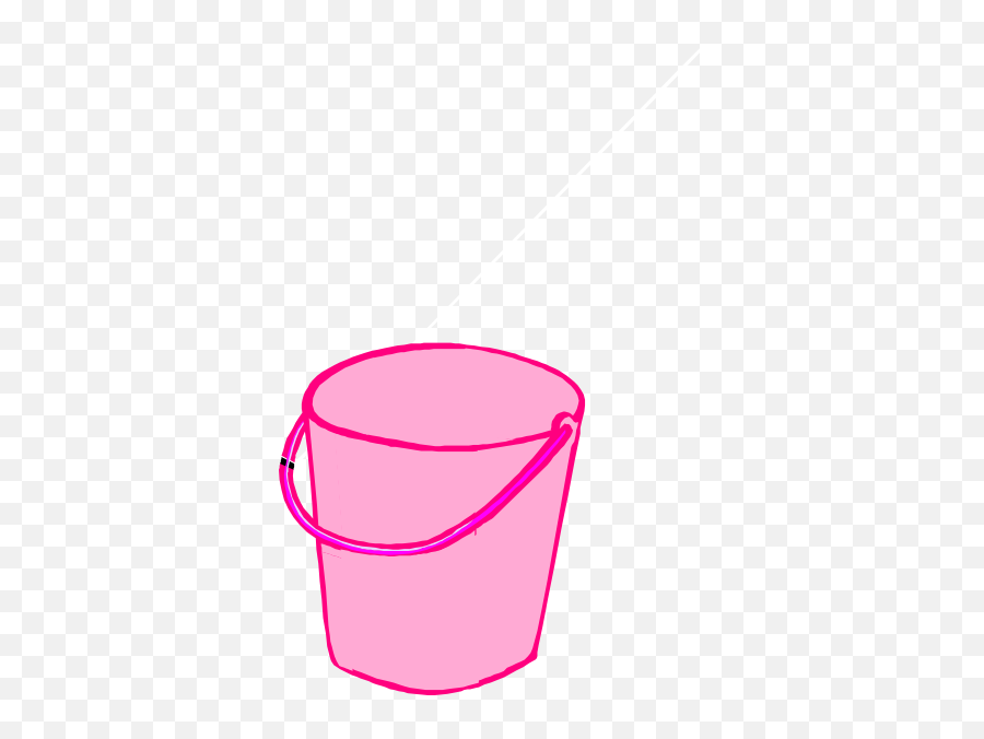 Pink Bucket Clip Art - Vector Clip Art Online Cartoon Mop And Bucket Png,Bucket Png