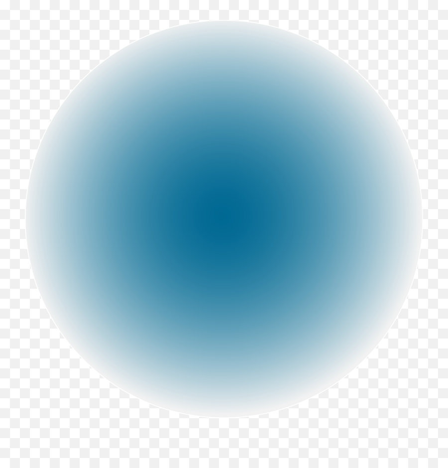 Blue Gradient Circle Png - Sphere,Gradient Circle Png