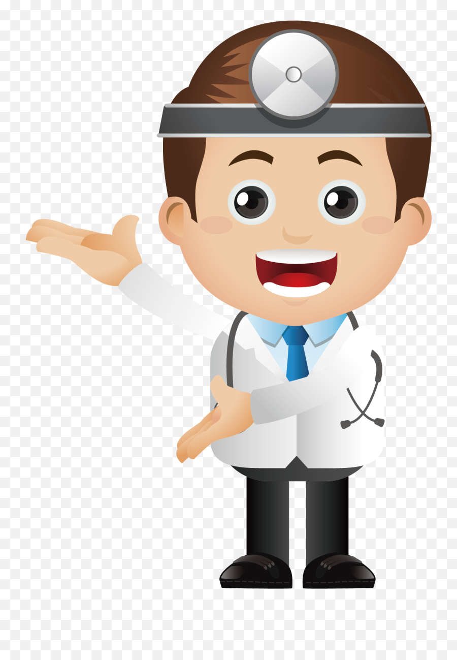 Download Physician Head Doctor Cartoon Icon Free Frame - Doctor Cartoon Png,Doctor Icon Png