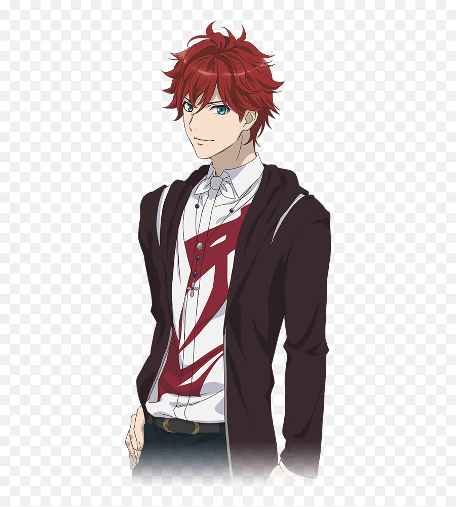 Download Lindo Tachibana - Dance With Devils Red Hair Anime Anime Boy With Red Hair Transparent Png,Anime Guy Png
