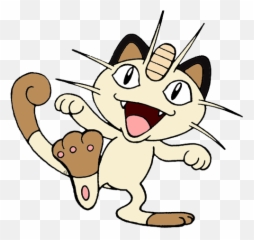 Pokemon Clip Art 2 Cartoon - Pokemon Clipart Png,Meowth Png