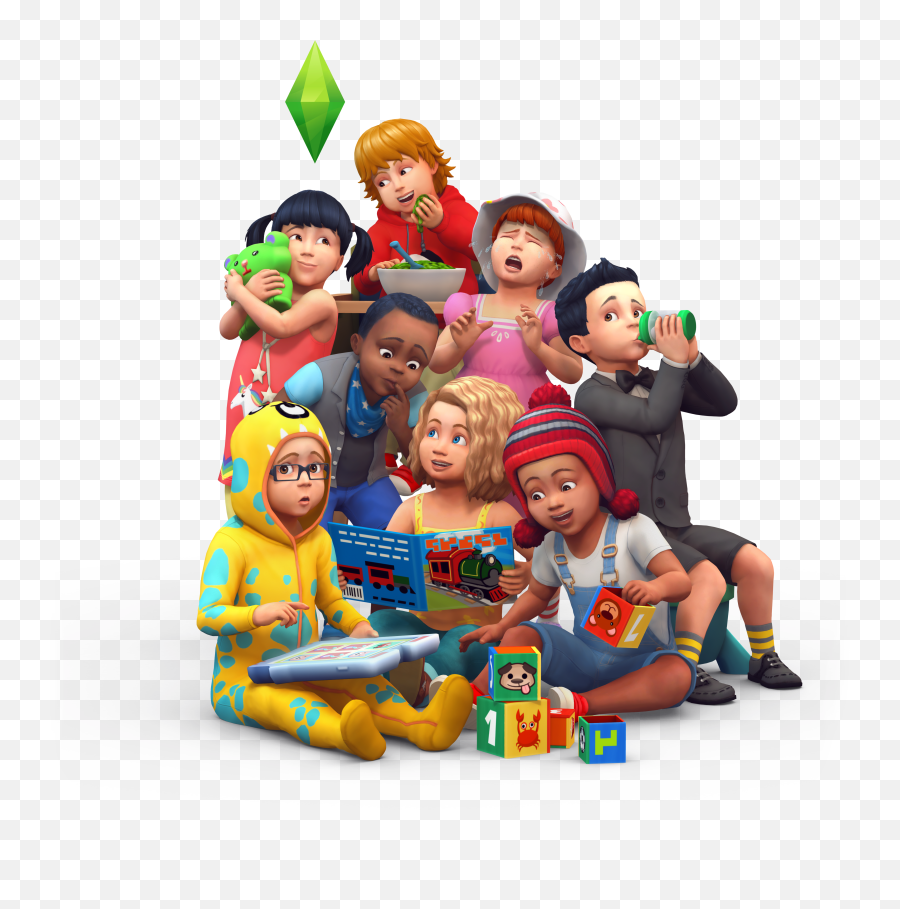 Download Sims Play Toy Packs Stuff Freetime Hq Png Image - Sims 4 Cheats Toddlers Skills,Stuff Png