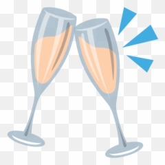 Clinking Glasses Emoji Vector Icon Gfxmag Free - Clinking Glasses Gif Transparent Background Png,Glasses Emoji Png