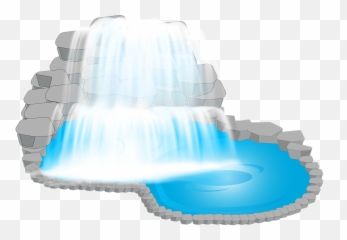 Pond Waterfall Lake - Free image Pixabay Fountain png
