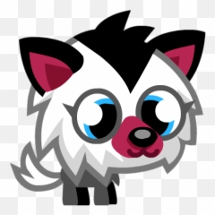 White Fang The Musky Husky Turned Sideways Transparent Png - Moshi Monsters Moshlings
