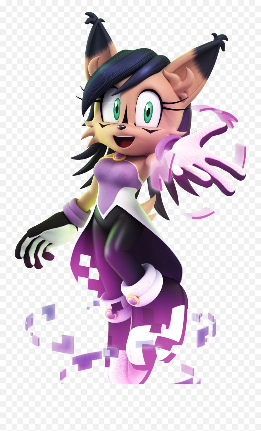 Nicole The Holo - Lynx Sonic Gx Wiki Fandom Nicole The Holo Lynx Render Png,Holo Png