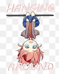Literature Club - Ddlc Sayori Chibi Png,Sayori Hanging Png