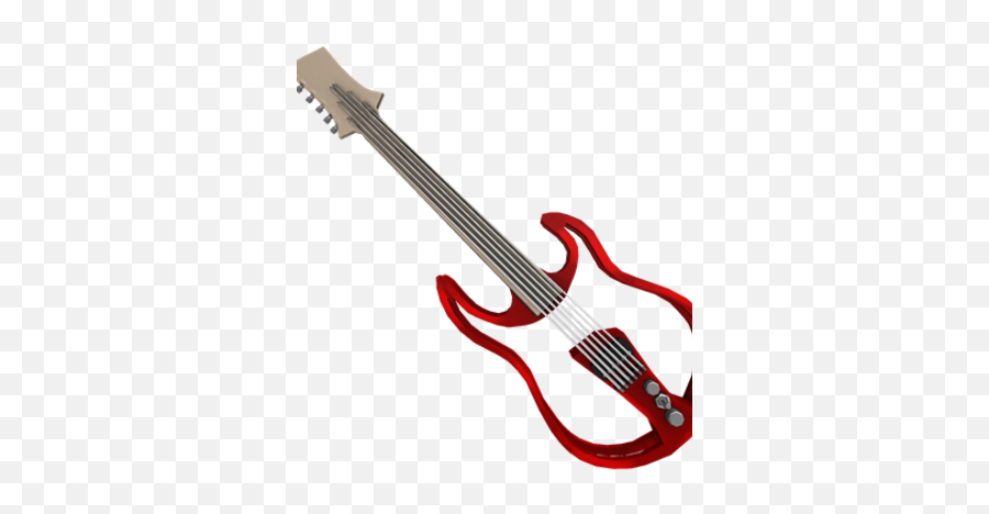 Red Rock Star Guitar - Clip Art Png,Rock Guitar Png